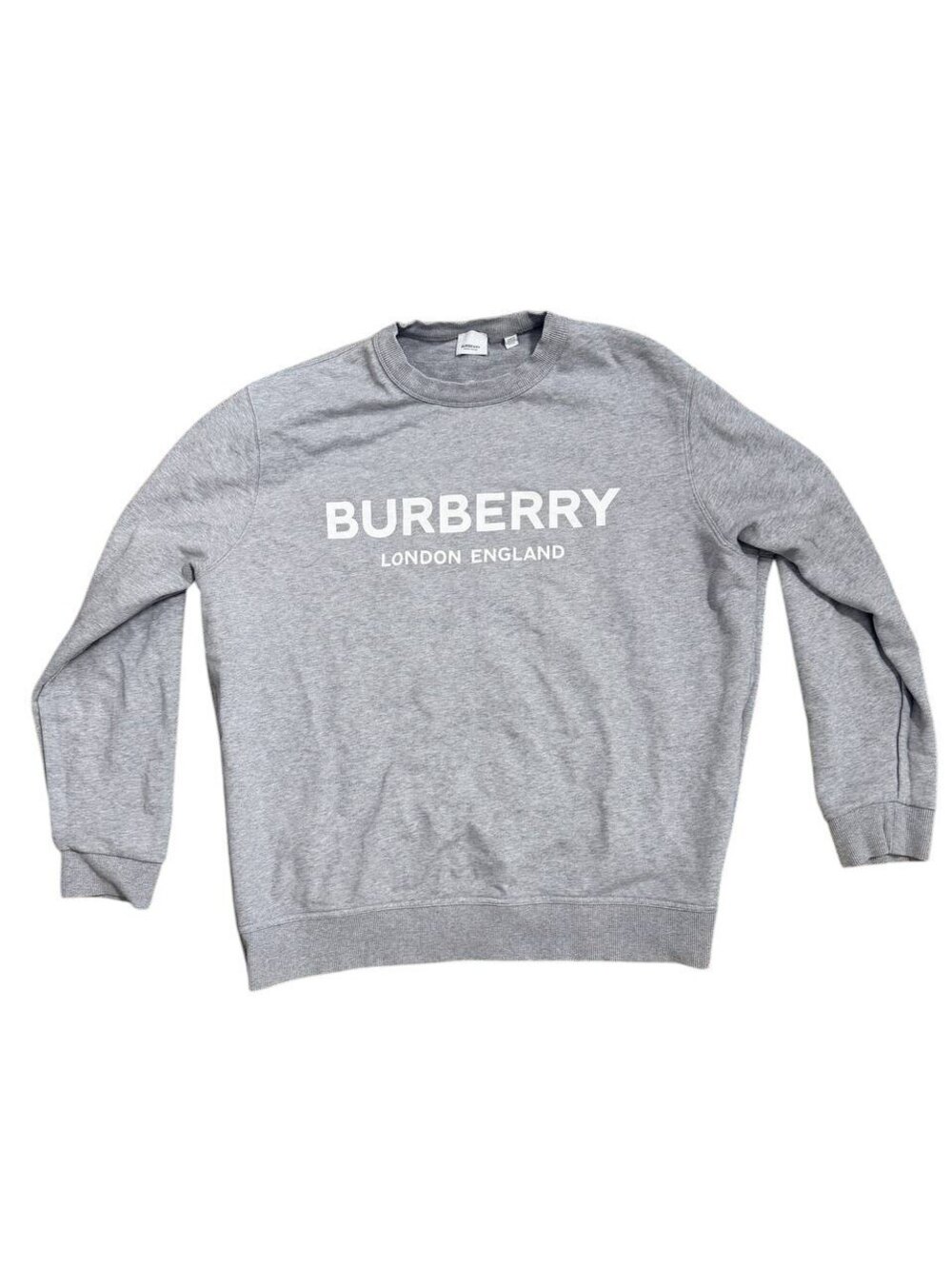 Burberry London England Logo Sweatshirt Gray XL